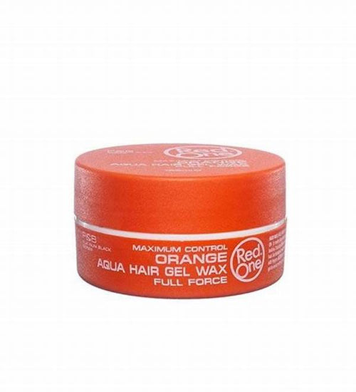CERA CON BRILLO REDONE NARANJA AQUA HAIR WAX ORANGE CON AROMA A NARANJA