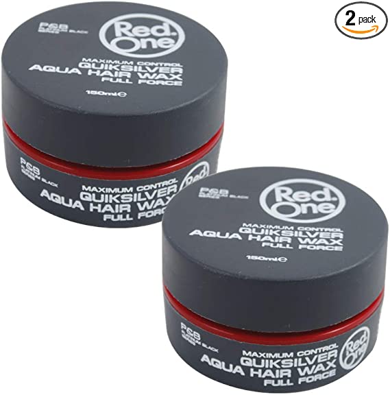 CERA CON BRILLO REDONE GRIS AQUA HAIR WAX QUIKSILVER CON AROMA A GROSELLA