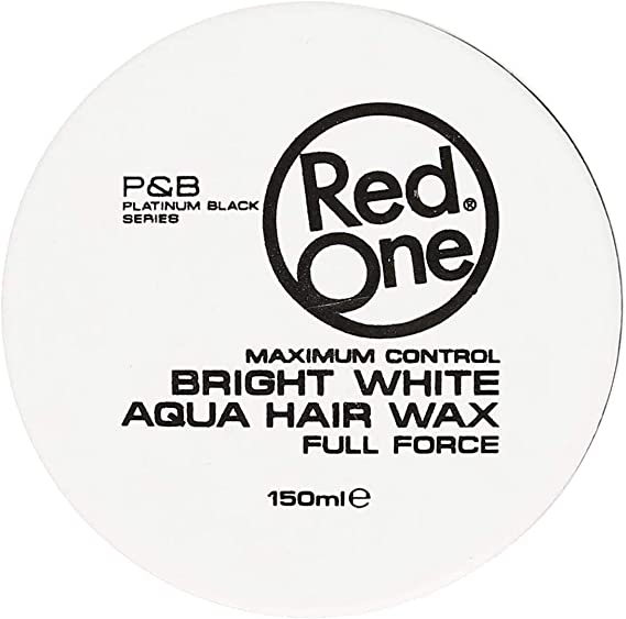 CERA CON BRILLO REDONE BLANCA AQUA HAIR WAX WHITE CON AROMA A UVA