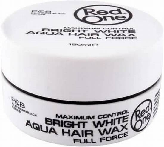 CERA CON BRILLO REDONE BLANCA AQUA HAIR WAX WHITE CON AROMA A UVA