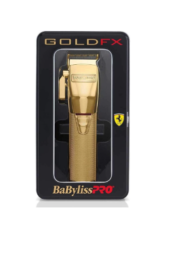 BaByliss PRO FX870G - Cortapelos inalámbrico/cable de litio, color dorado