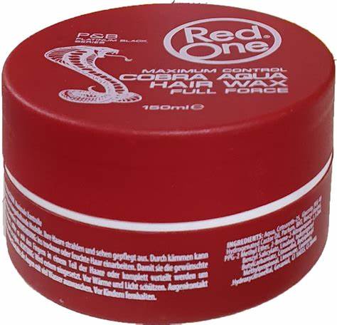 CERA CON BRILLO REDONE COBRA AQUA HAIR WAX CON VITAMINAS