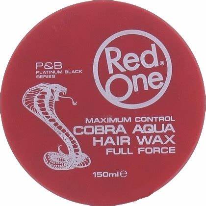CERA CON BRILLO REDONE COBRA AQUA HAIR WAX CON VITAMINAS