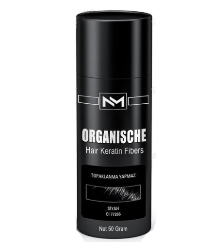 ORGANISCHE FIBRA CAPILAR CABELLO NEGRO Y MARRON