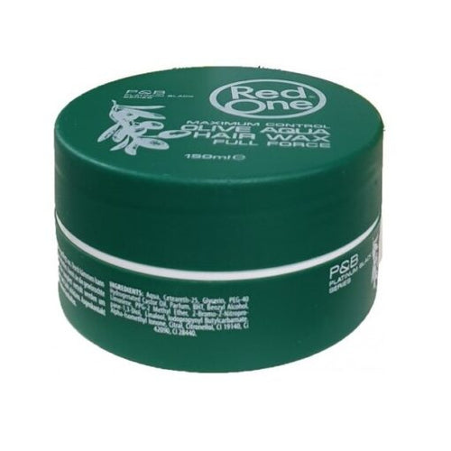 CERA REDONE CON BRILLO OLIVE AQUA HAIR WAX CON VITAMINAS