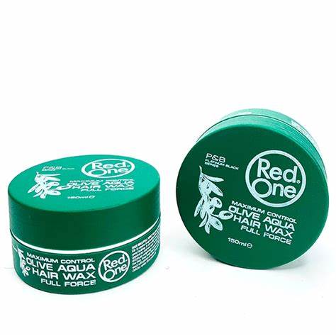 CERA REDONE CON BRILLO OLIVE AQUA HAIR WAX CON VITAMINAS