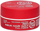 CERA CON BRILLO REDONE ROJO AQUA HAIR WAX RED CON  AROMA A FRESA